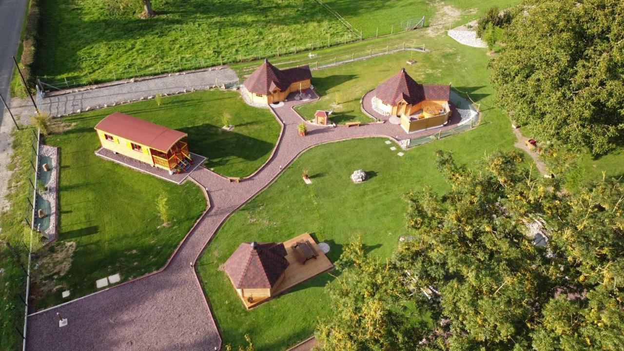 Kota Scandinave Avec Son Bain Nordique Privatif - Gite Du Moulin 62130 Pierremont Exterior foto
